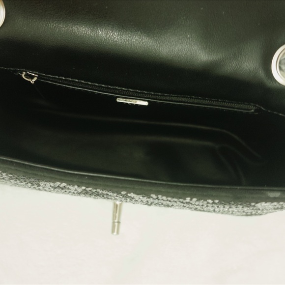 Elegant Black and Silver Women's Bag - Picture 4 of 4